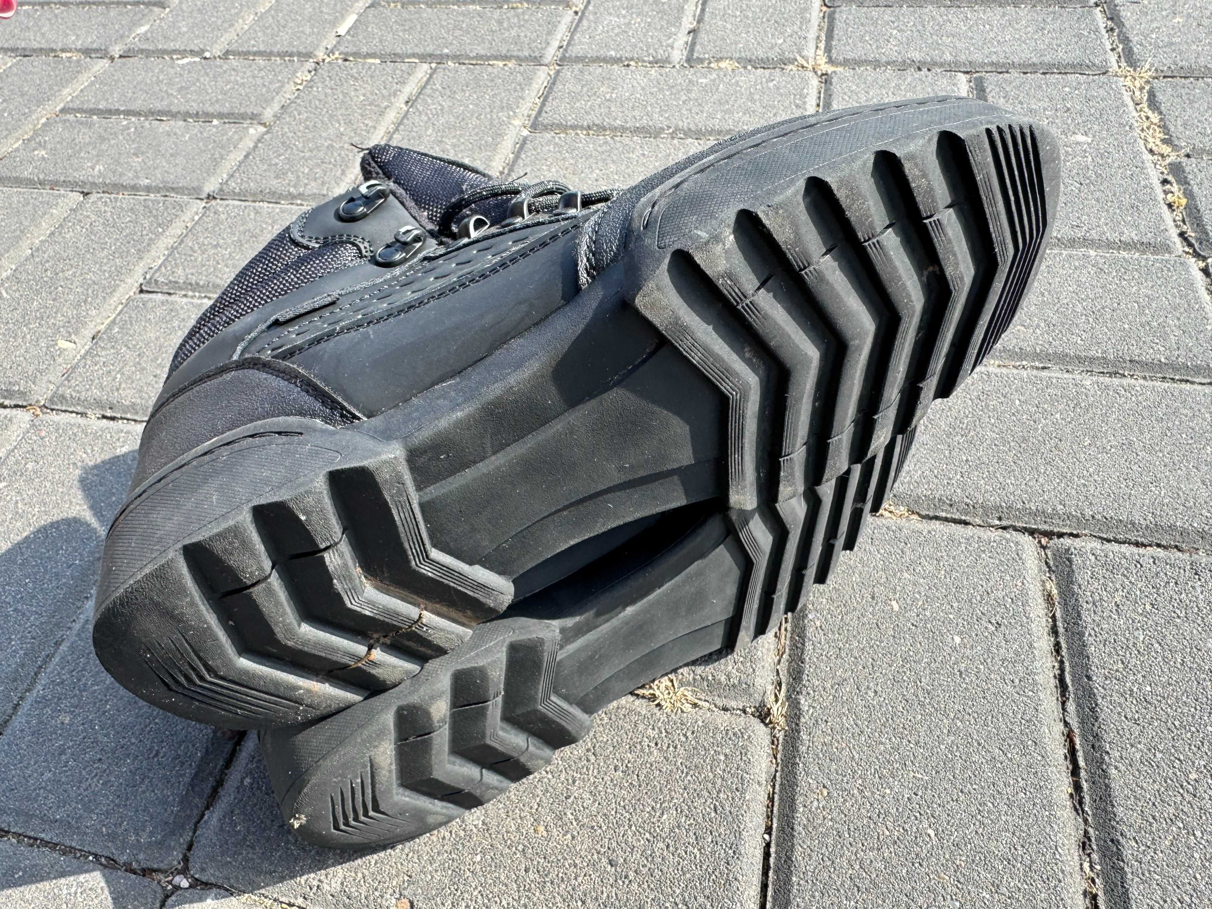 Buty męskie wysokie czarne Sprandi rozmiar 41