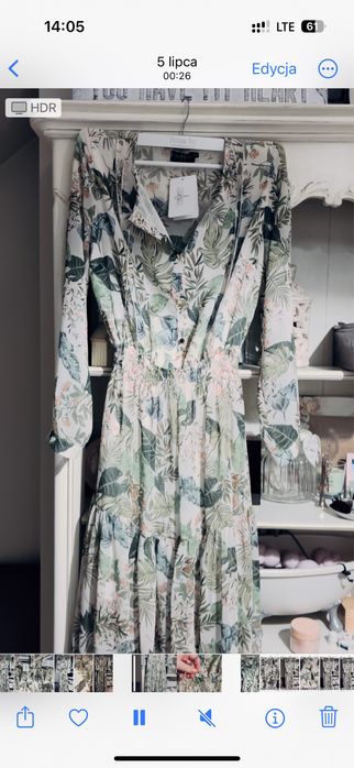 Muza- polski projektant dragonfly- sukienka - nie ZARA SIMPLE KORS