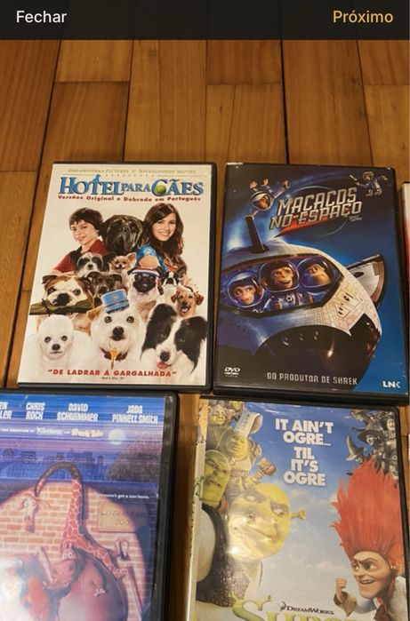 DVD’s varios filmes