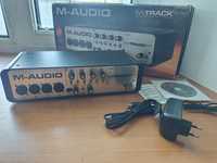 Аудіо інтерфейс M-Audio M-Track Quad (Focusrite, Behringer, Steinberg