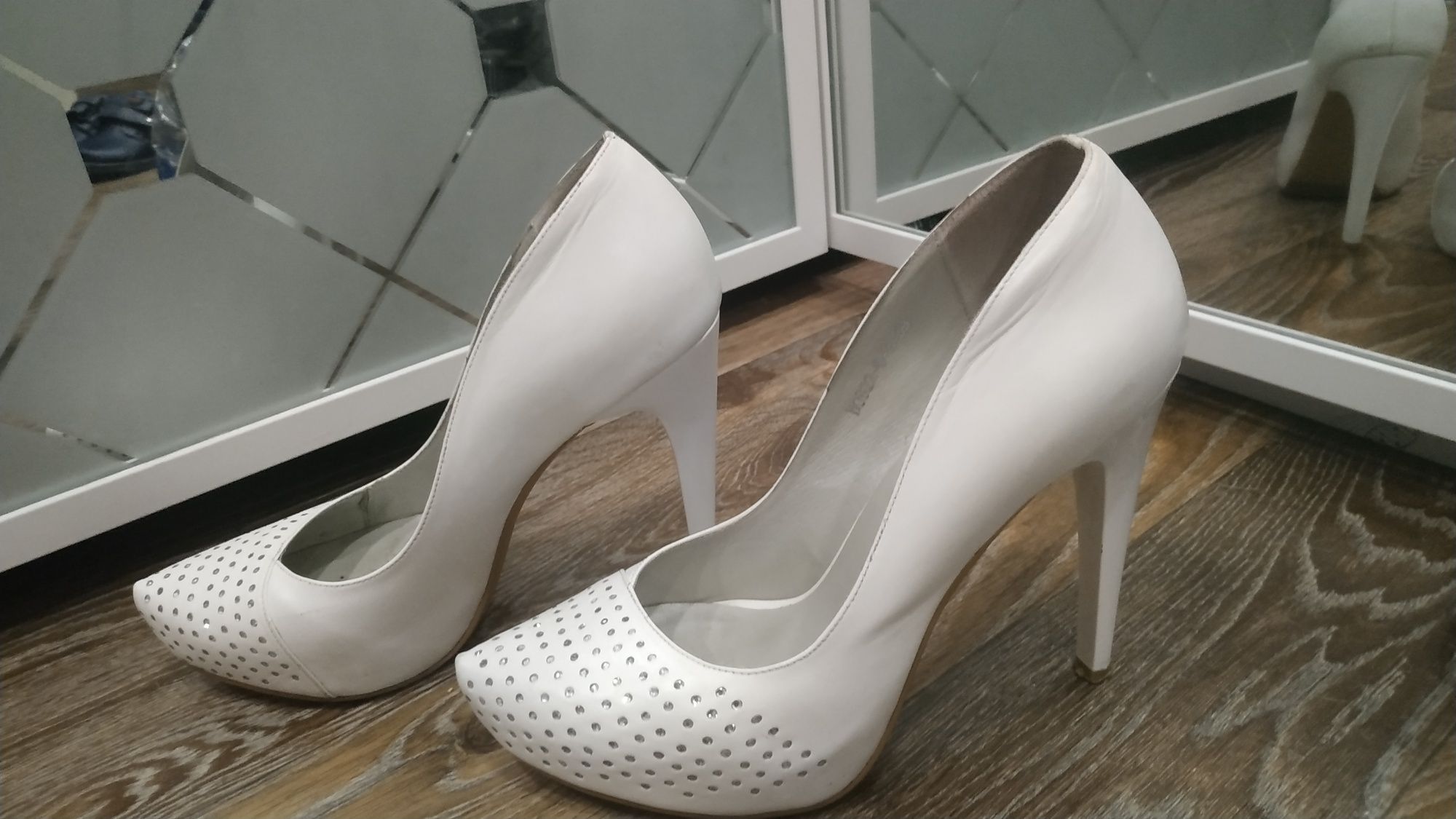 женские Белые туфли, свадебные