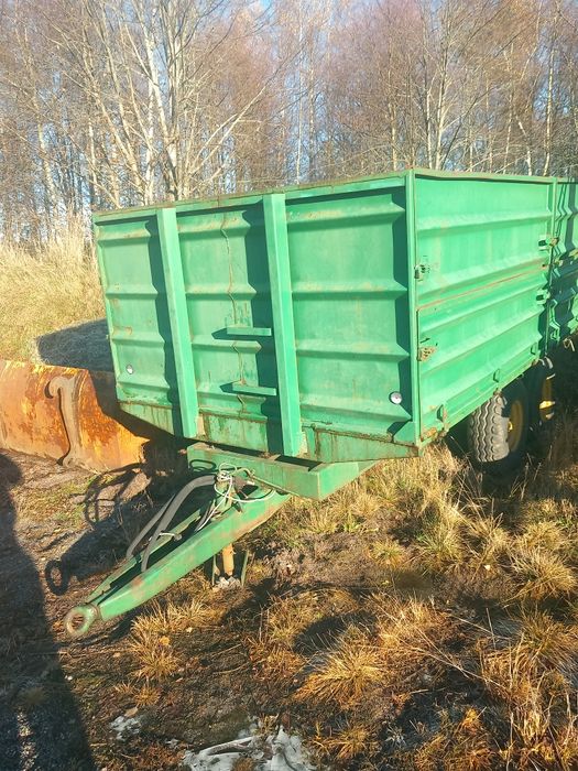 Przyczepa Rolnicza Tandem 10ton wymiary 2.20x4.50×1.20 hamulce-3strony