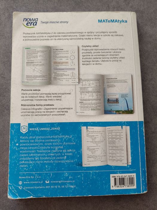 Matematyka 2 podręcznik nowa era zakres podstawowy