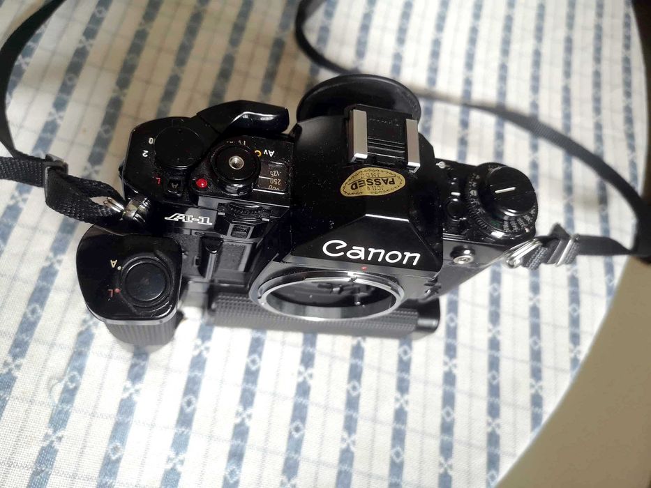 Canon A1  z motorem MA (motor Driwe MA)
