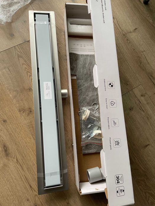 Sanite Modar Odpływ prysznicowy/liniowy z syfonem 360°, długość 70 cm