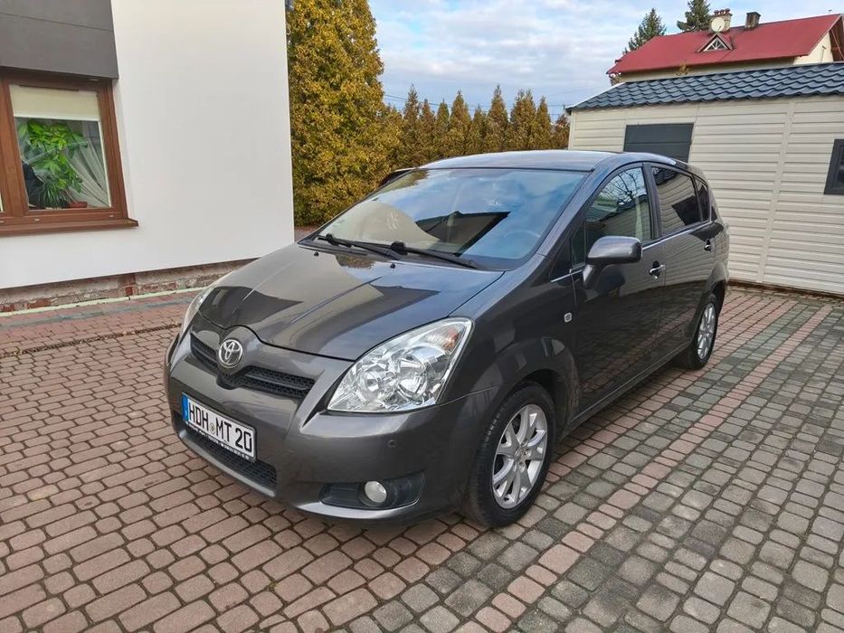 Toyota Corolla Verso Team 1.8-129KM 2009r Alu Klima 2xPDC Tempomat Serwis Niemcy !
