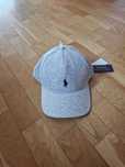 Nowa szara czapka z daszkiem Polo Ralph Lauren z metką