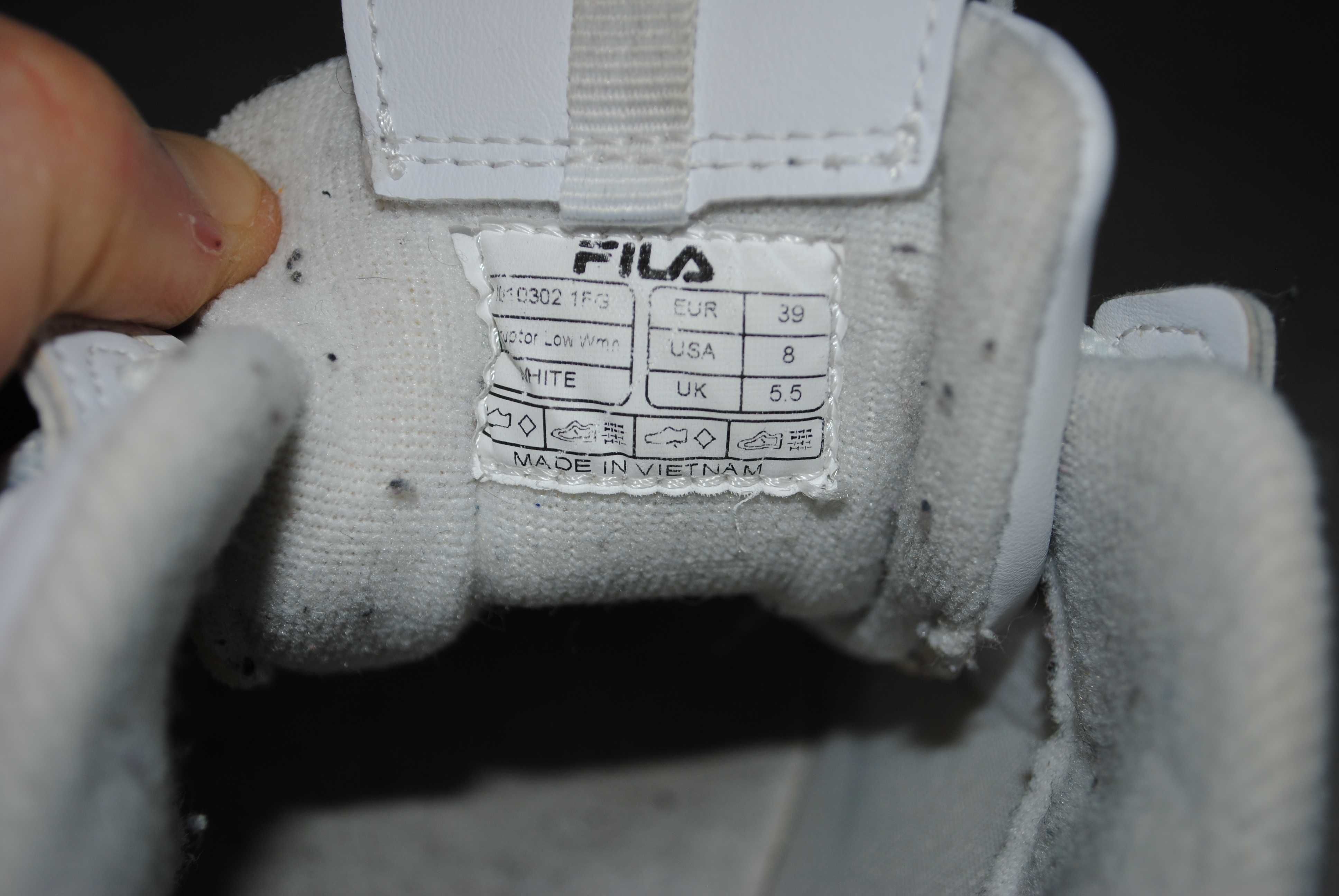 Damskie sneakersy FILA roz 39 wkładka 25cm stan BDB