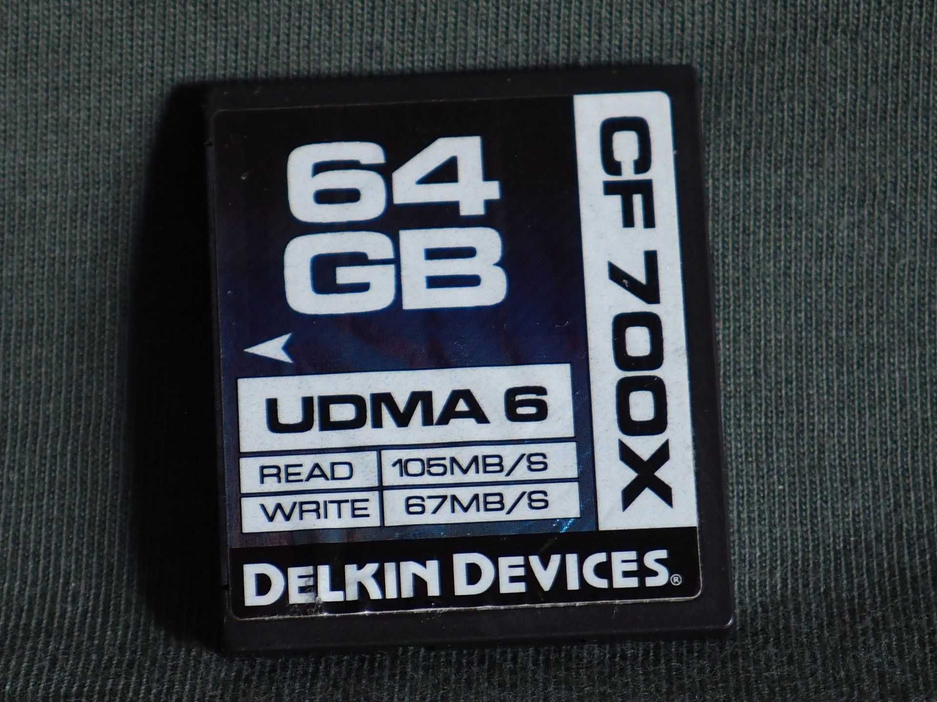 Karta pamięci CompactFlash Delkin Devices 64GB  CF 700x.