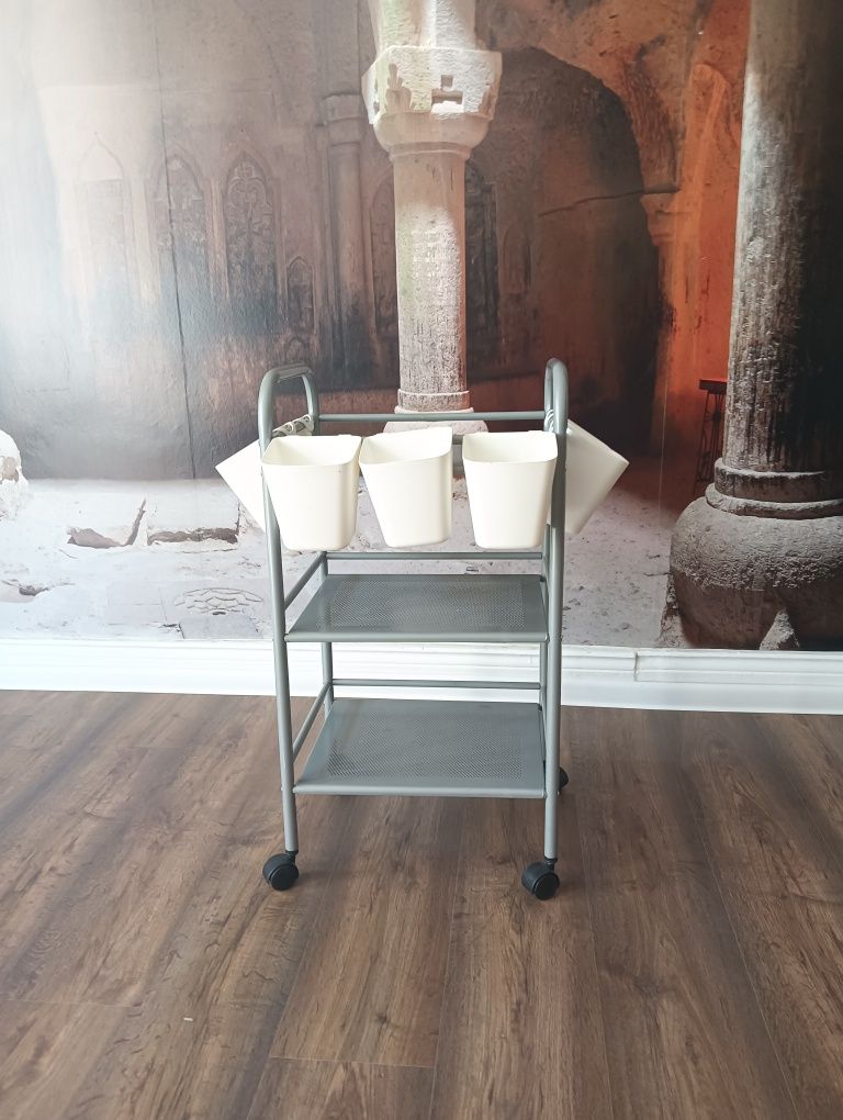 Regał na kółkach z 7 pojemnikami IKEA