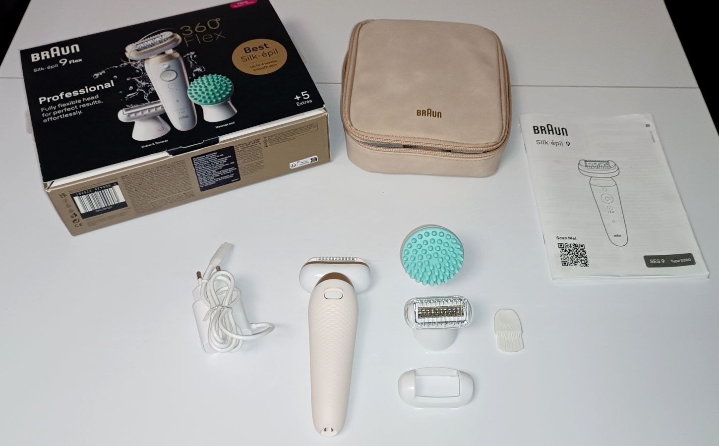 Depilator Braun Silk-Epil SES9-071 Nowy na gwarancji