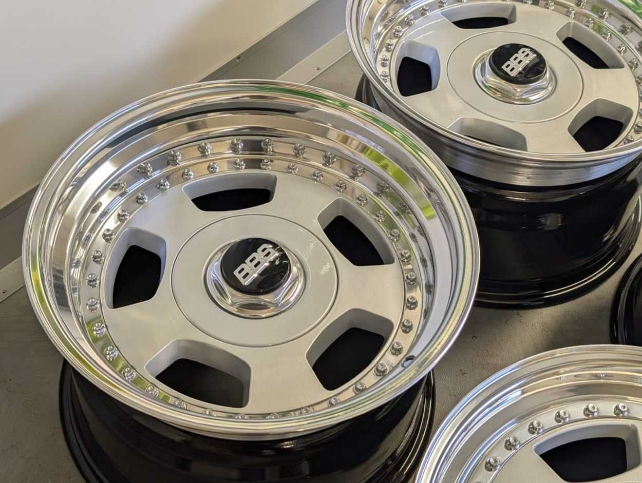 Felgi 3tlg. LORINSER BBS RT 018+027 8+10J ET11 R16 W116 W126 SEC R107