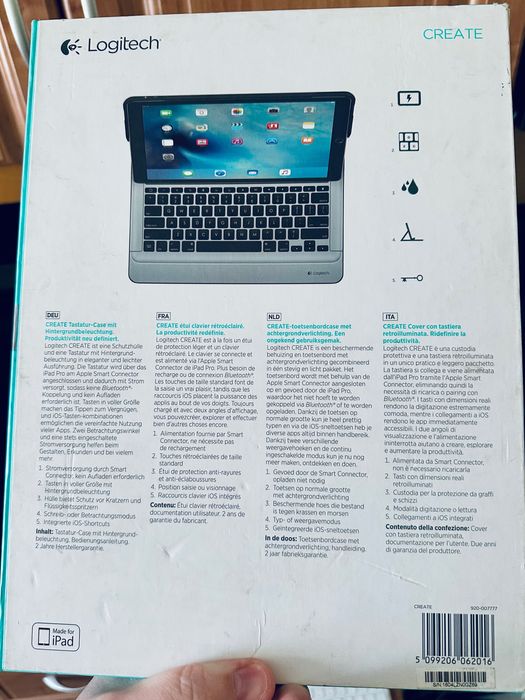 Клавиатура Logitech для Apple iPad Pro 1 12,9 Smart Keyboard