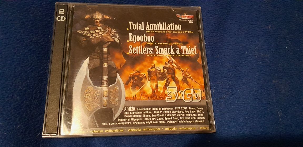 Płyty CD action styczeń 2001