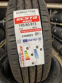 195/65R15 Kumho Tyre Ecsta HS52 шини нові літо