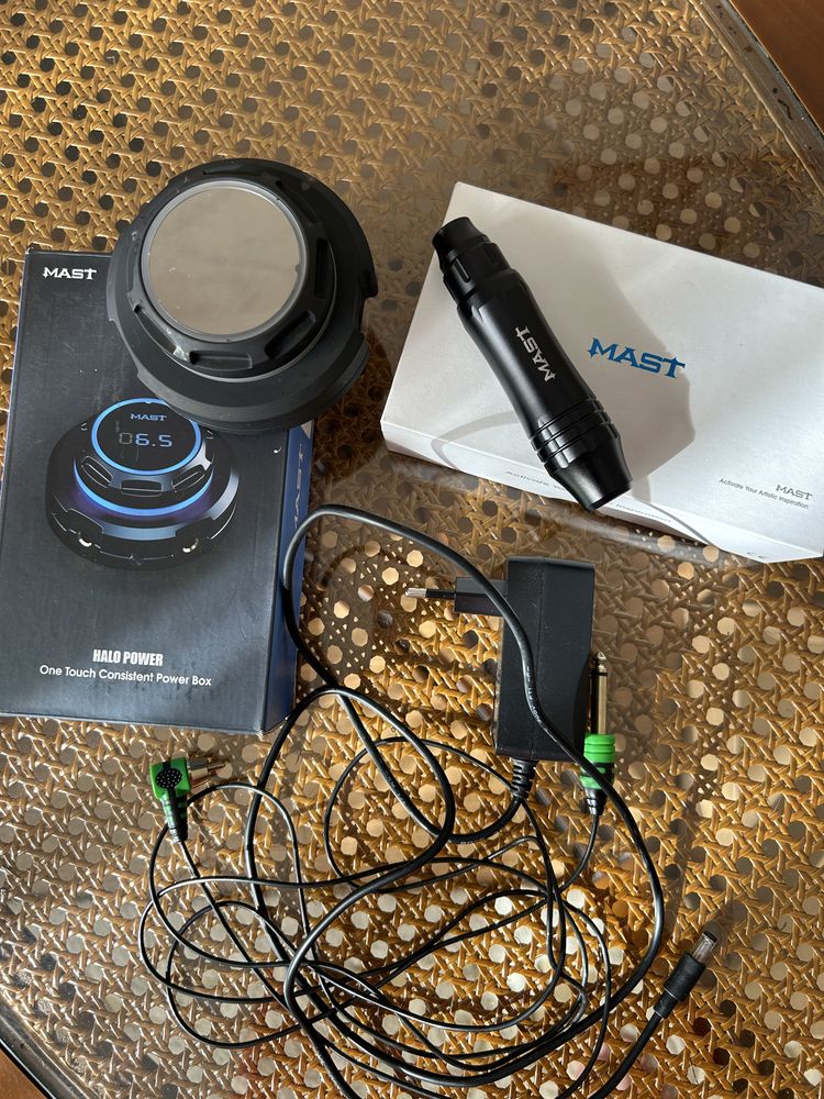 Тату машинка Mast P10 mini + блок живлення