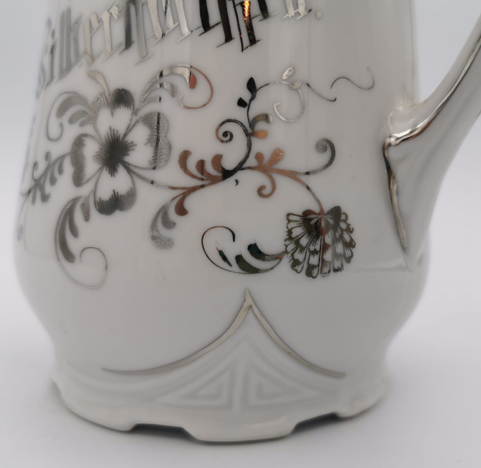 Porcelana Srebrne Gody Dzbanek do kawy