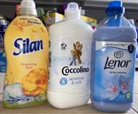 Ополіскувач для білизни Silan,Coccolino,Lenor