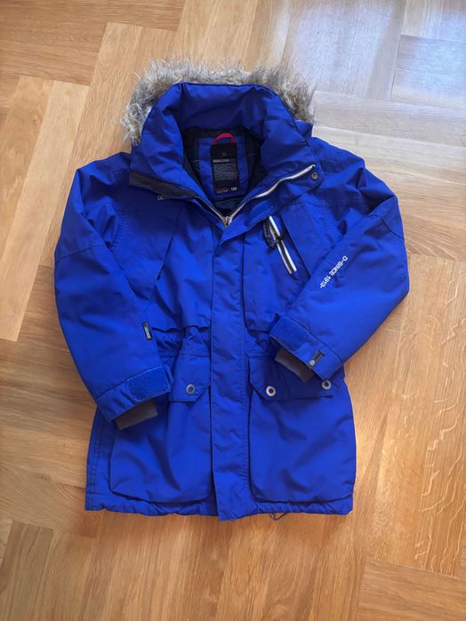 Kurtka zimowa didriksons 1913 niebieska unisex scandi 130