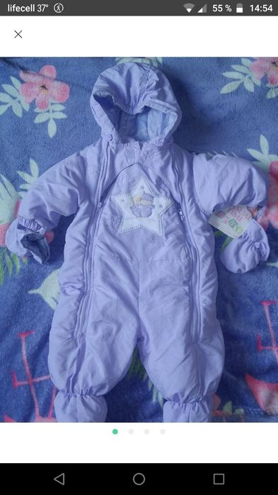 Новый комбинезон Casual Time привезен из США размер 0-9 m