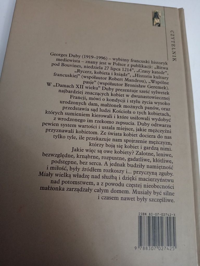 Georges Duby - Damy XII Wieku