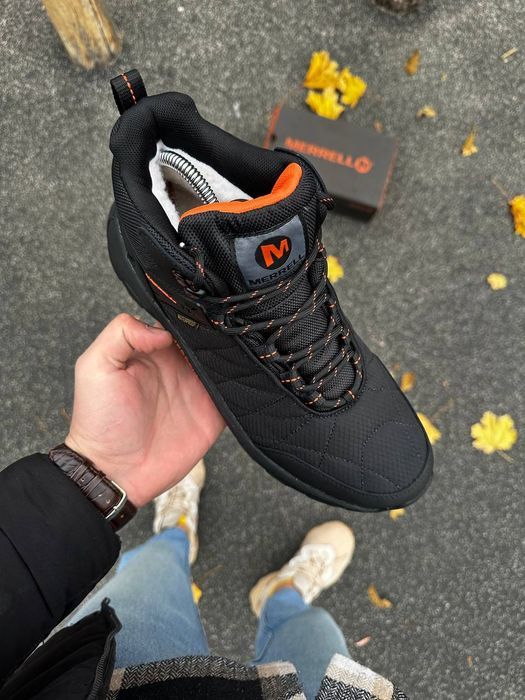 Чоловічі зимові високі кросівки мерел Мужские кроссовки Merrell winter