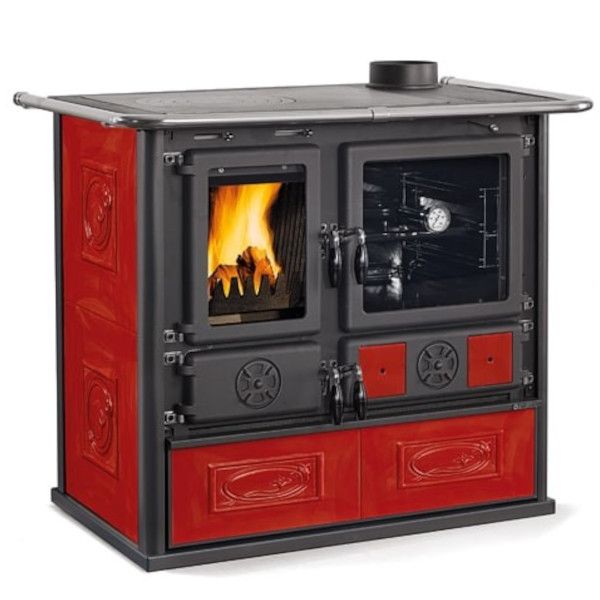 Kuchnia na drewno z piekarnikiem La Nordica Rosa 5.0 Ceramica