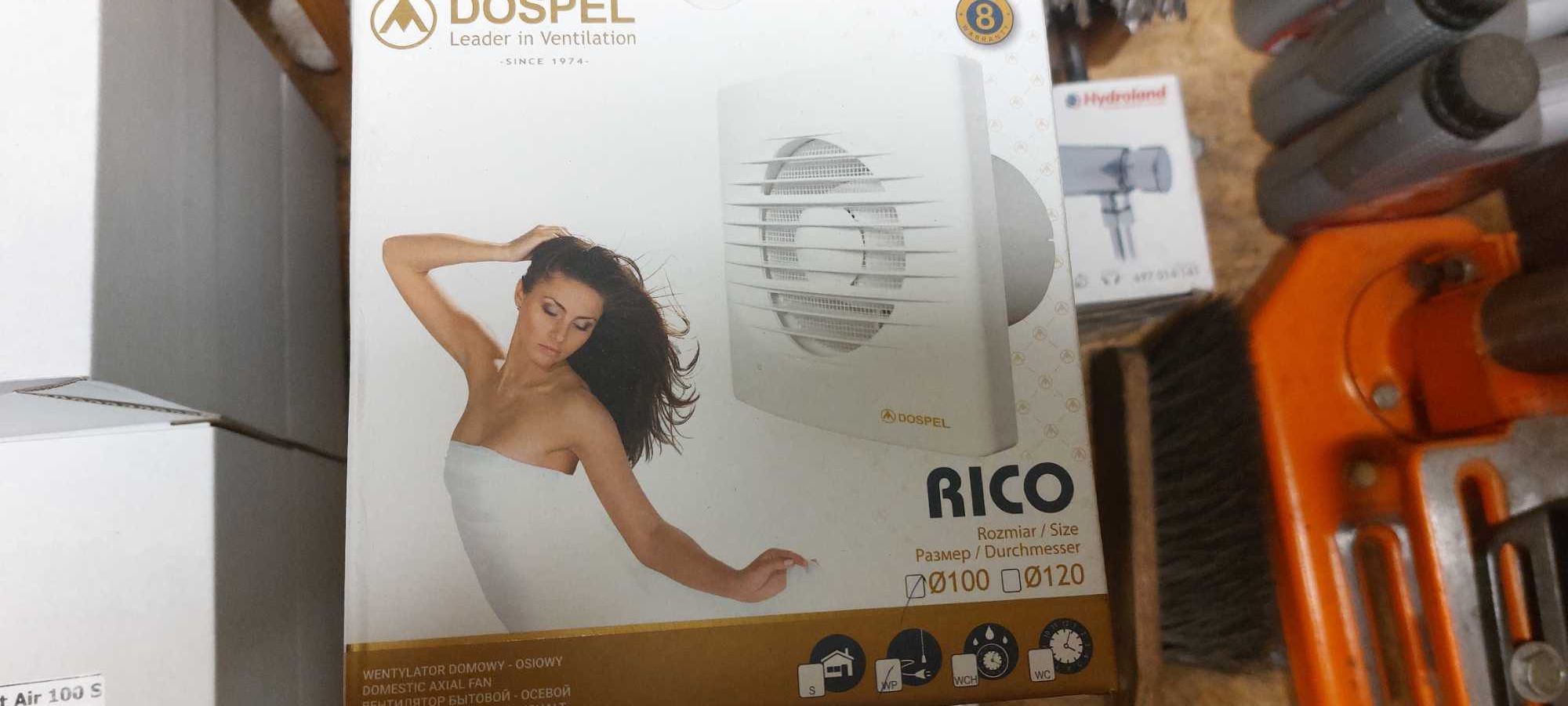 Wentylatory ścienne 7 sztuk Dospel Rico WP fi 100 w Takiej Cenie!!!