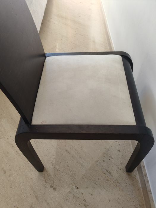 6 cadeiras em carvalho escurecido