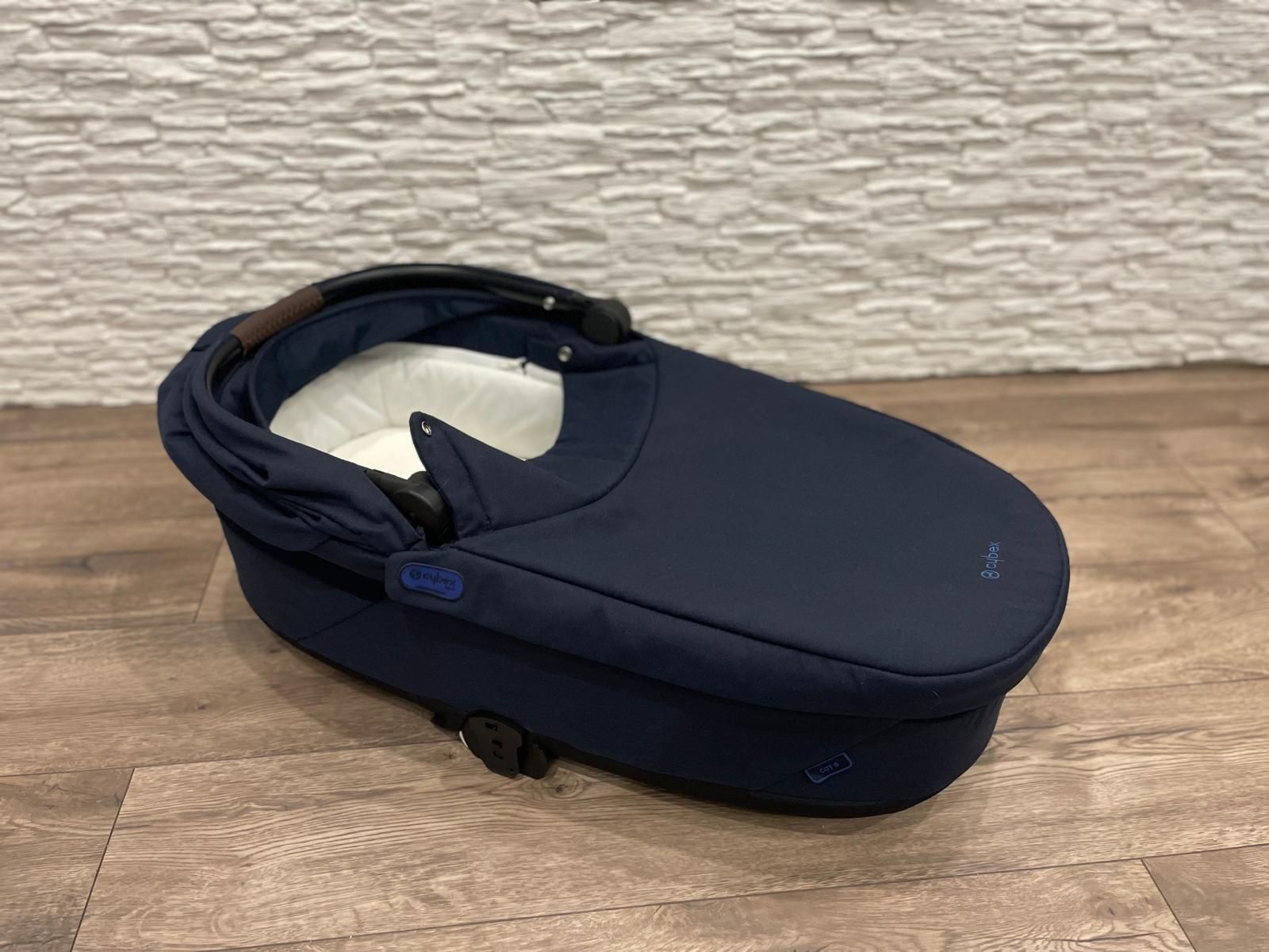 Gondola Cybex Balios Cot S Lux Ocean Blue- navy blue 2023