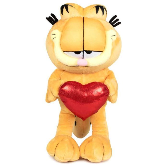 PROMO:Peluche Garfield Coração 36cm