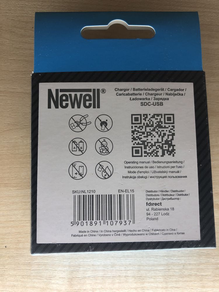 Newell ładowarka usb charger Nikon - EN- EL15