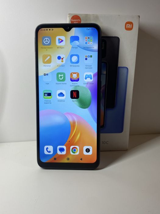 Телефон Xiaomi Redmi 10C 4+1/64gb