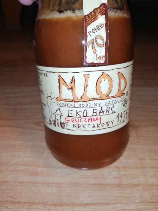 Miód Gryczany 1 kg EkoBarć