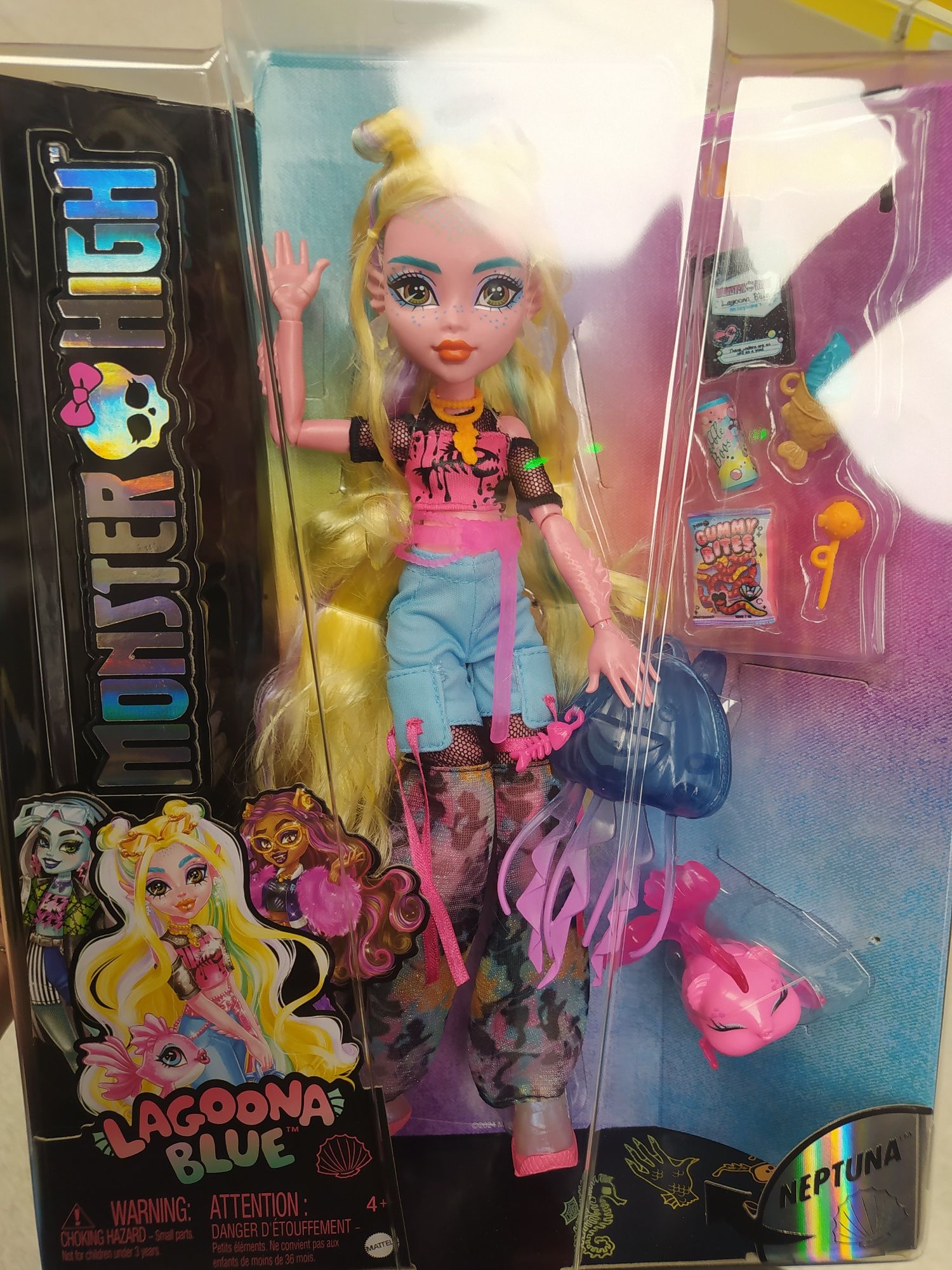 Lalka monster high Lagoona Blue G3