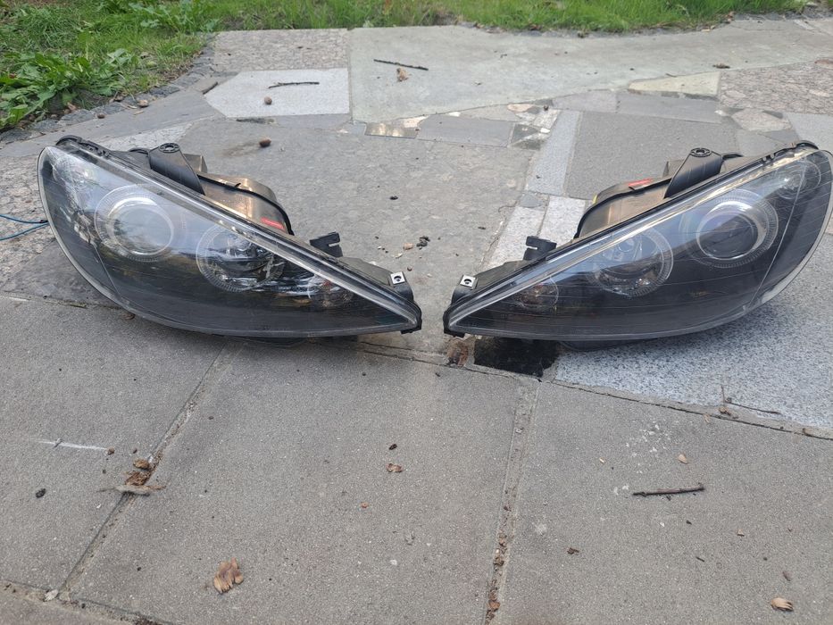 Lampy soczewkowe Peugeot 206