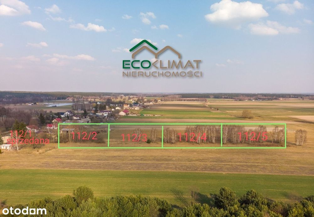 Działka budowlana 1020m2 Jasionka obok Sokolniki Las