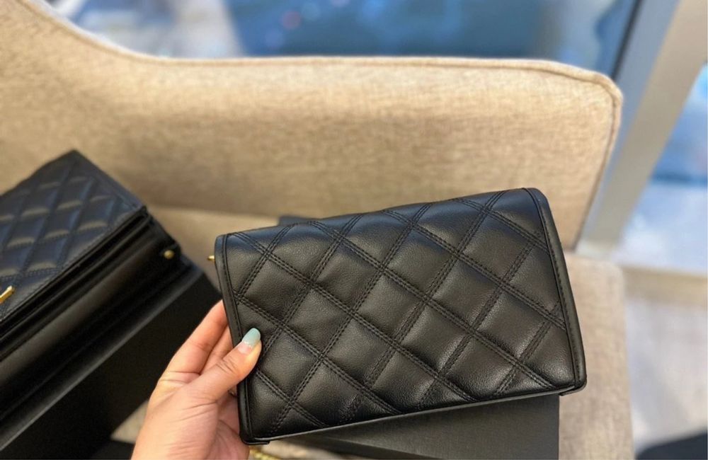 Torebka ysl chain bag puff czarna