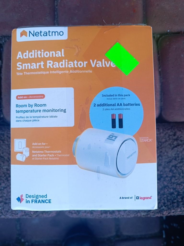 Inteligentna głowica termostatyczna Netatmo | NAV-EN