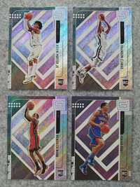 4 karty NBA Rookie z serii 2019-20 Panini Status