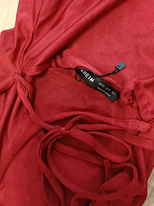 Сукня вечірня червона Shein