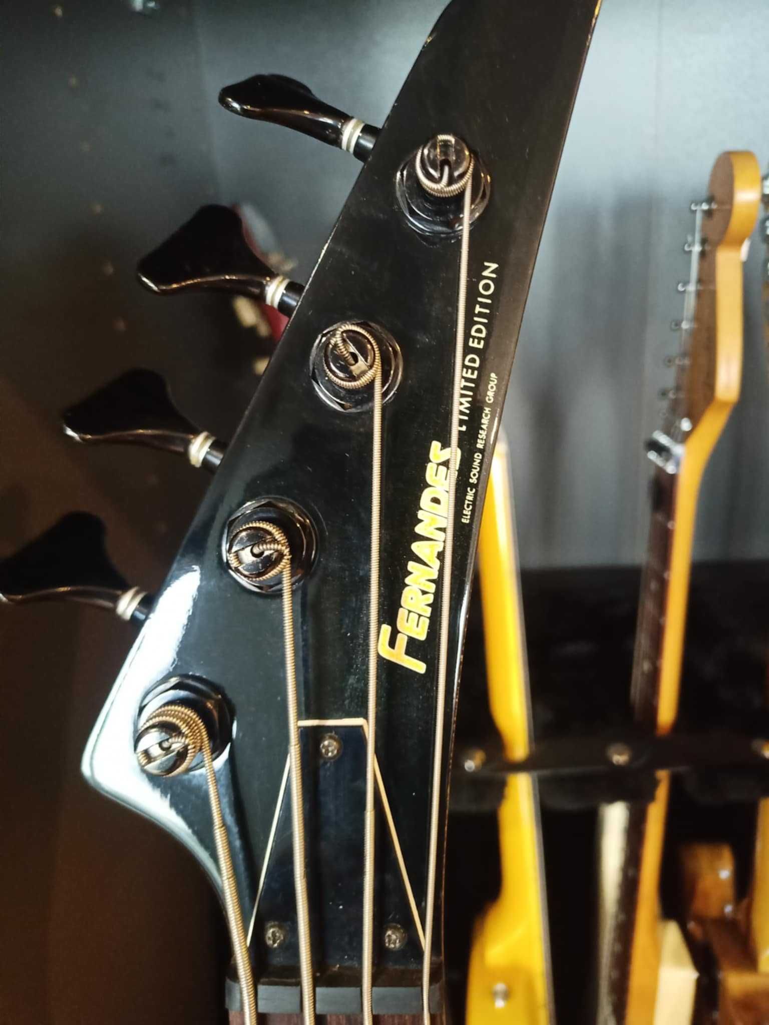 Fernandes PJ-50 1991r MIJ gitara basowa aktywna EMG skala 34"