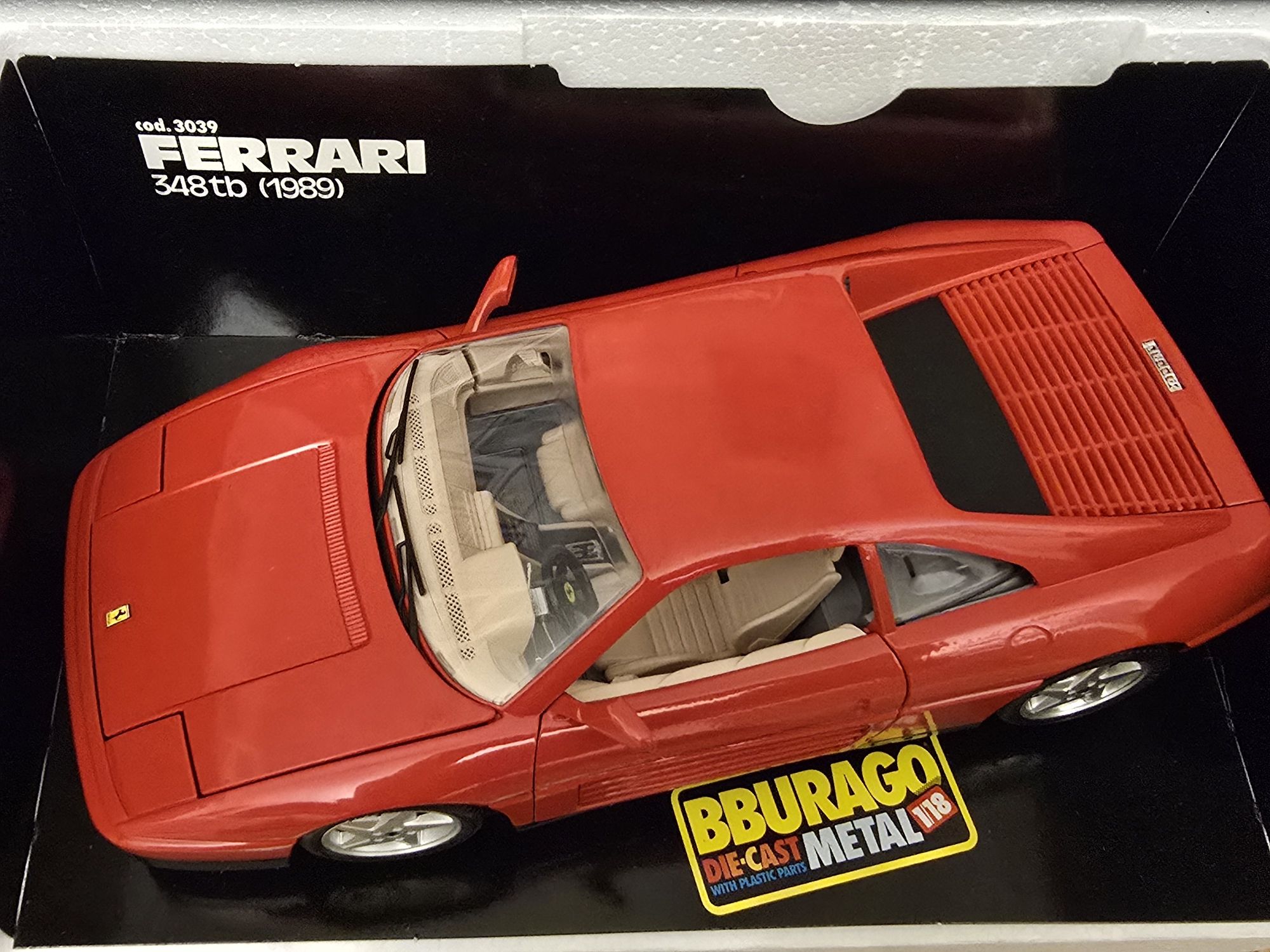 BBURAGO Ferrari 348 TB 1:18 cod. 3039