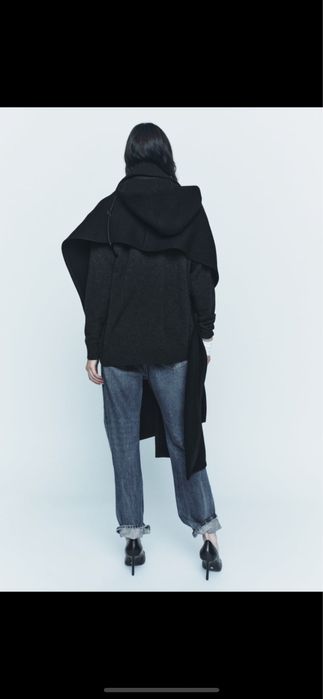 Продам теплу накидку-пальто Zara