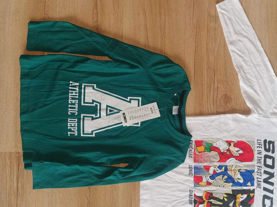 Bluzki z dl rękawem 122 /128