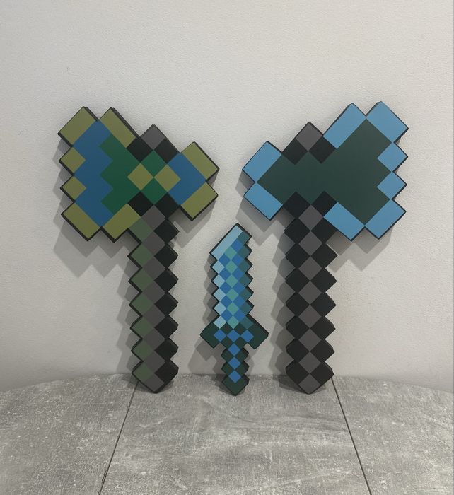 Кирка / Сокира / Лопата Майнкрафт / Minecraft