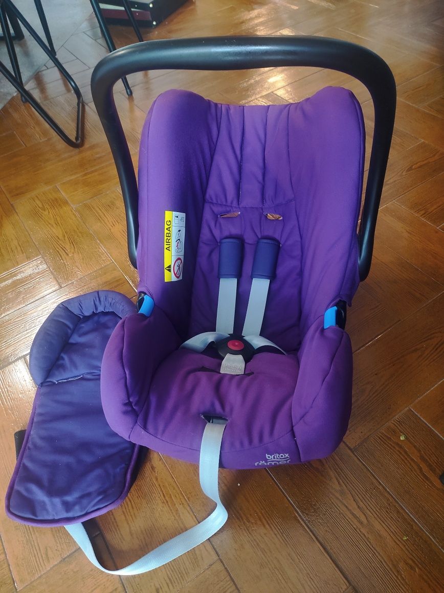 Fotelik britax romer baby safe br mineral purple 0-13 kg