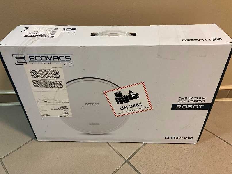 Robot Sprzątający ECOVACS DEEBOT 605 DO3G.02 Mocny