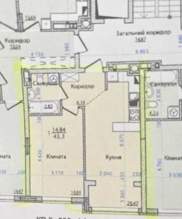 Продаж 2-кімн. квартири ЖК Континент по вул.Трускавецька