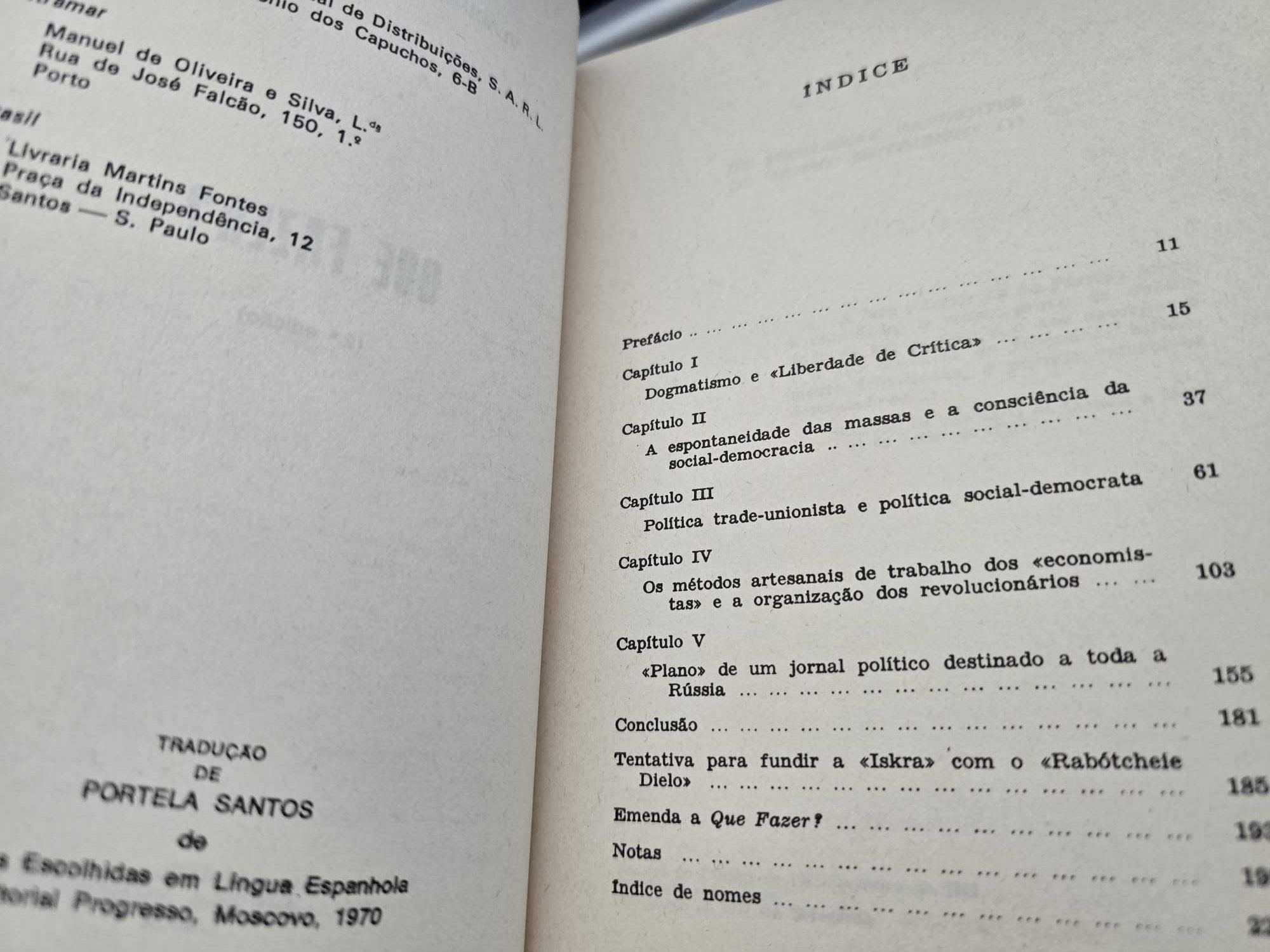 Que Fazer? - Vladimir Ilitch Ulianov (Lenine)